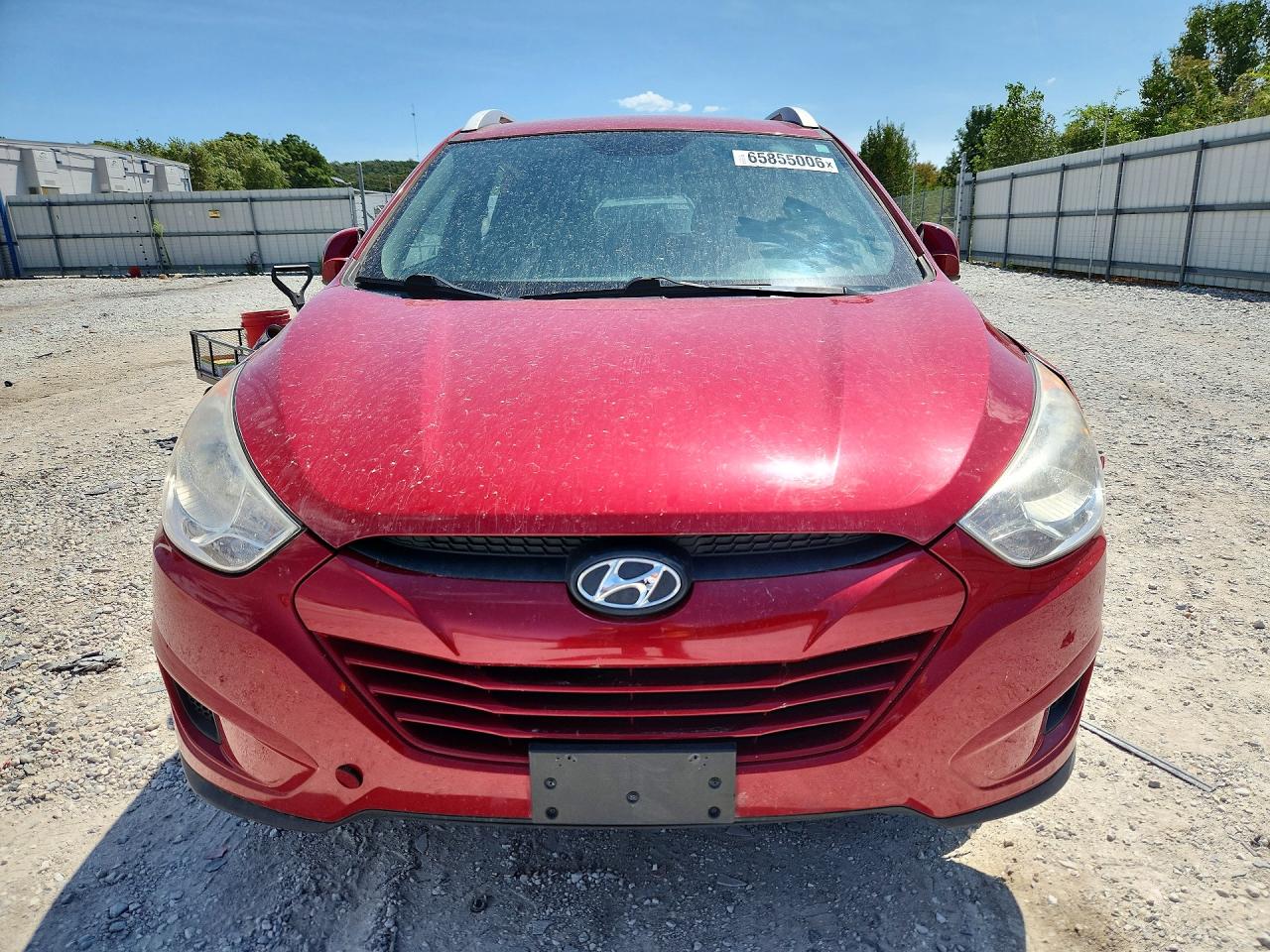 2011 Hyundai Tucson Gls Red vin: KM8JUCAC5BU269539