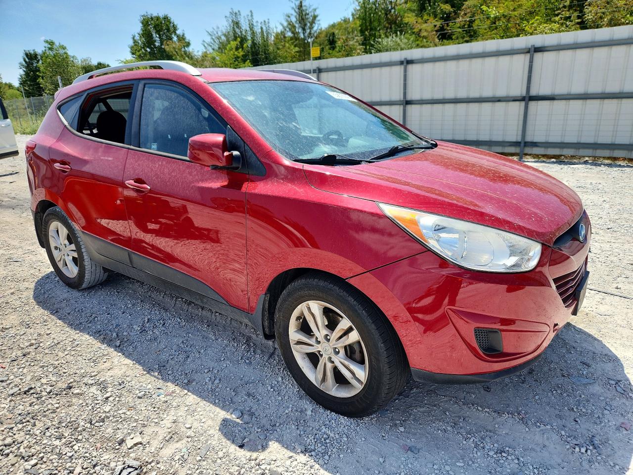 2011 Hyundai Tucson Gls Red vin: KM8JUCAC5BU269539