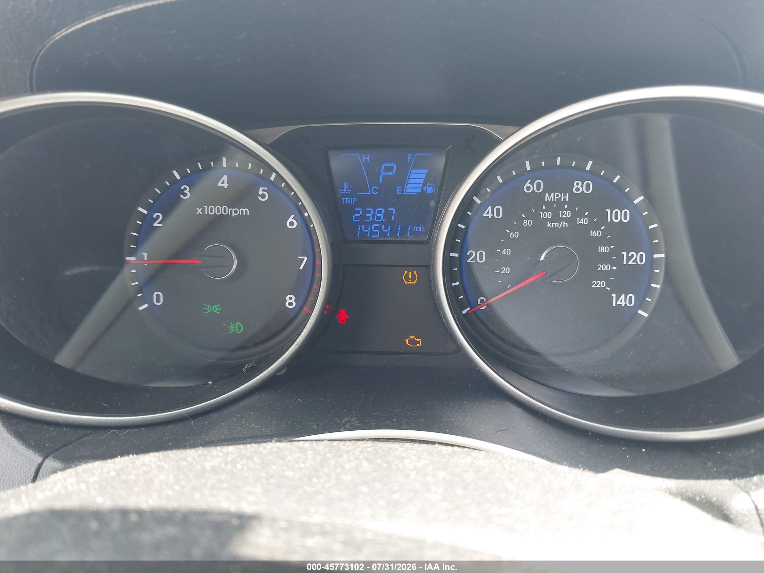 2012 Hyundai Tucson Limited Черный vin: KM8JUCAC5CU378438