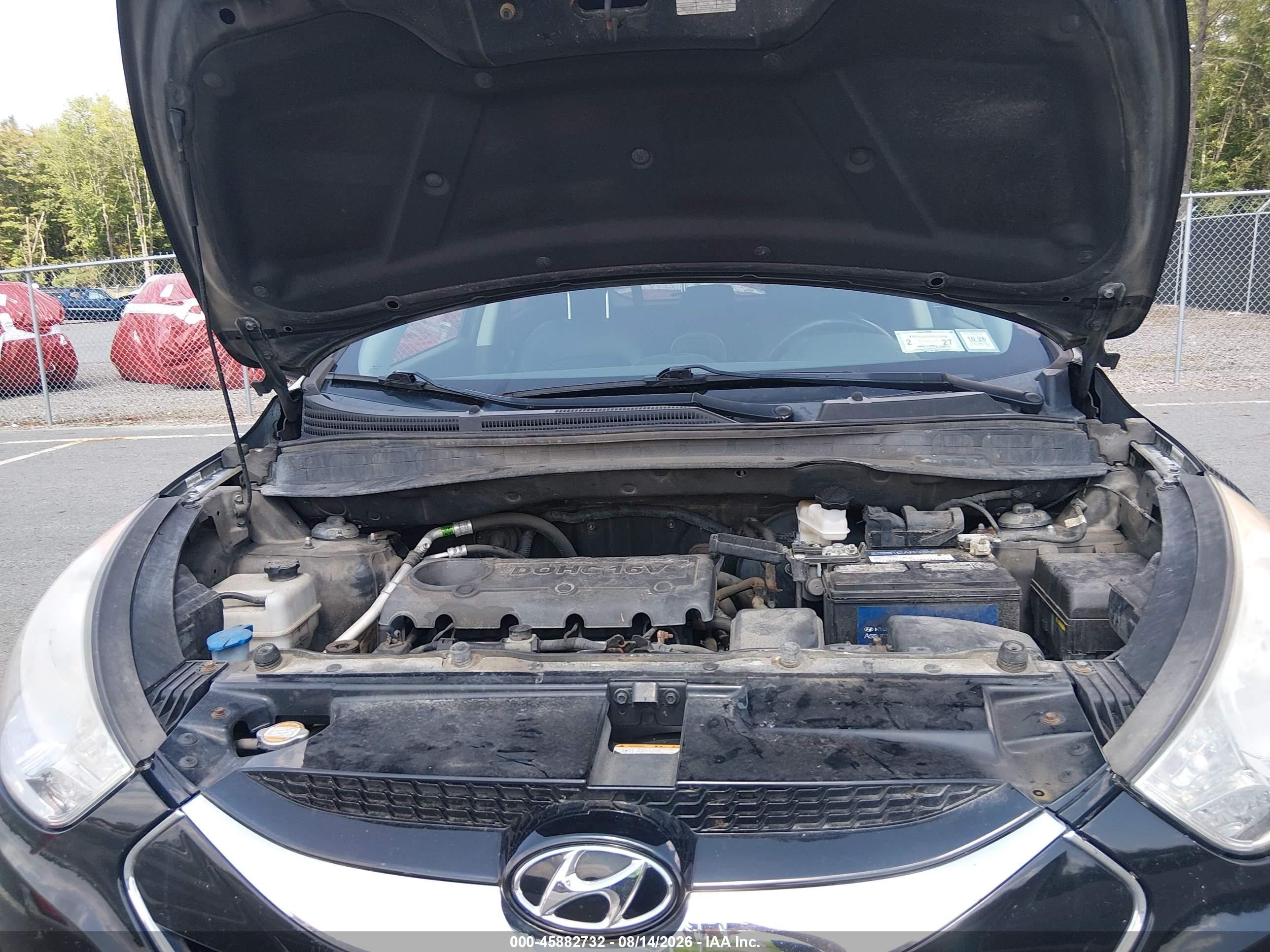 2012 Hyundai Tucson Limited Black vin: KM8JUCAC5CU381534