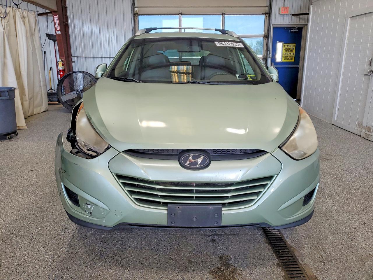 2012 Hyundai Tucson Gls Green vin: KM8JUCAC5CU385454