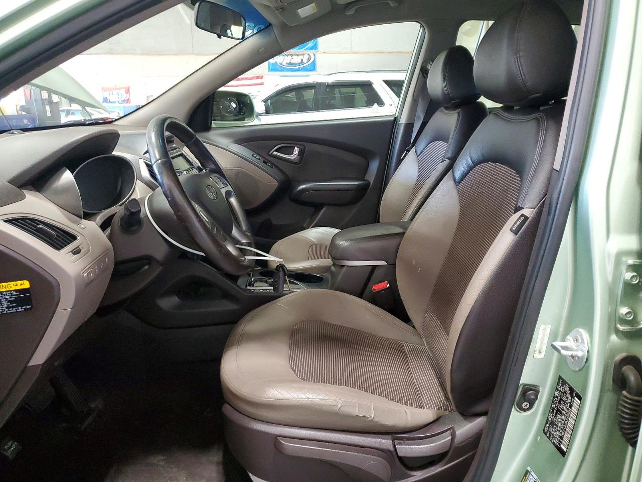 2012 Hyundai Tucson Gls Green vin: KM8JUCAC5CU385454
