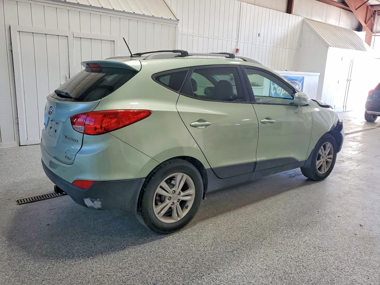 2012 Hyundai Tucson Gls Green vin: KM8JUCAC5CU385454