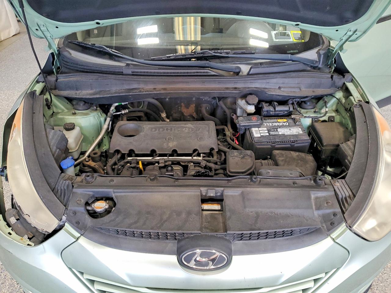 2012 Hyundai Tucson Gls Green vin: KM8JUCAC5CU385454