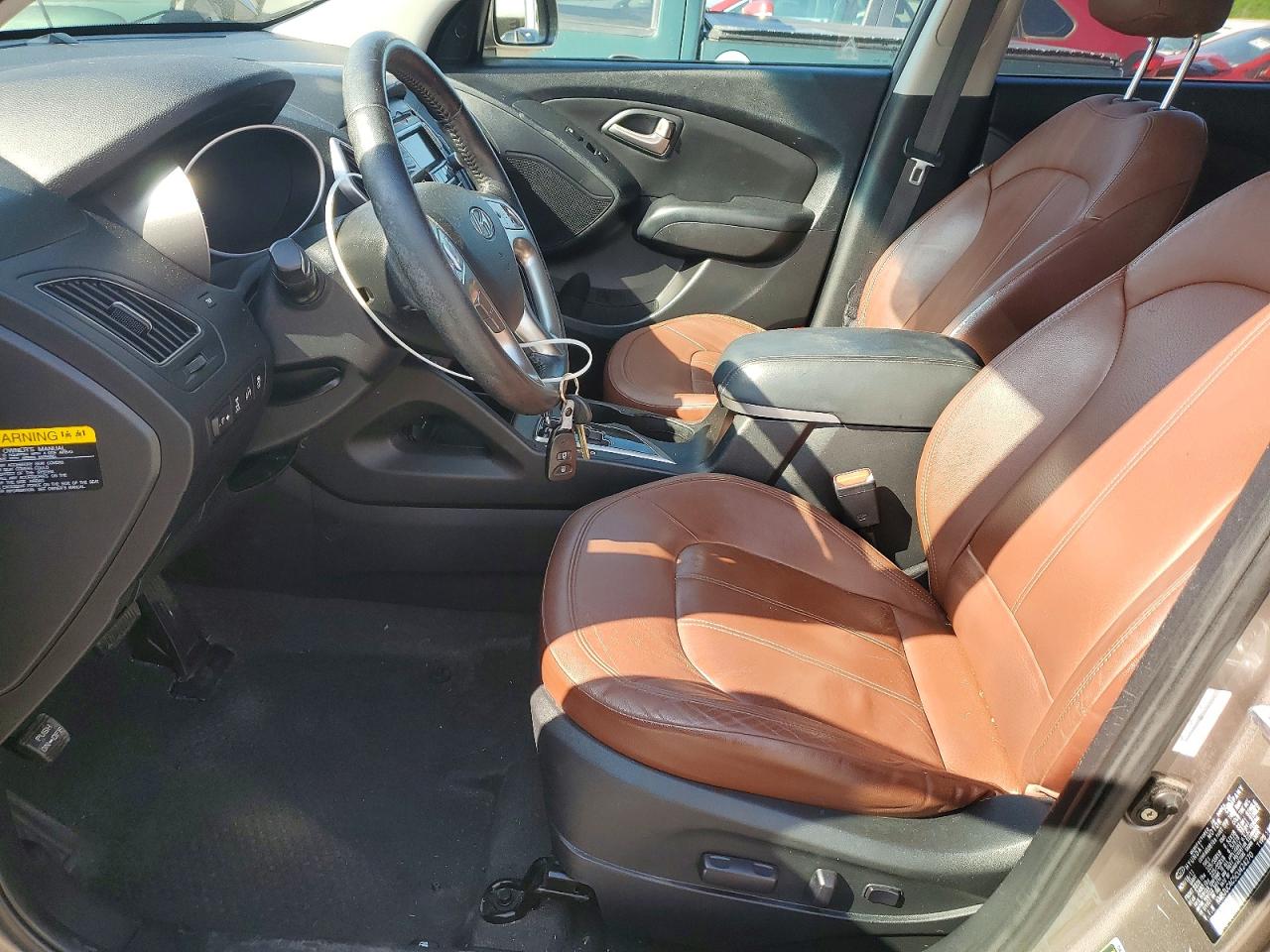 2012 Hyundai Tucson Limited Charcoal vin: KM8JUCAC5CU424270