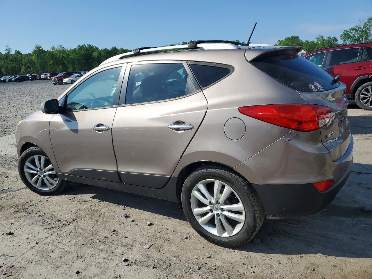 2012 Hyundai Tucson Limited Charcoal vin: KM8JUCAC5CU424270