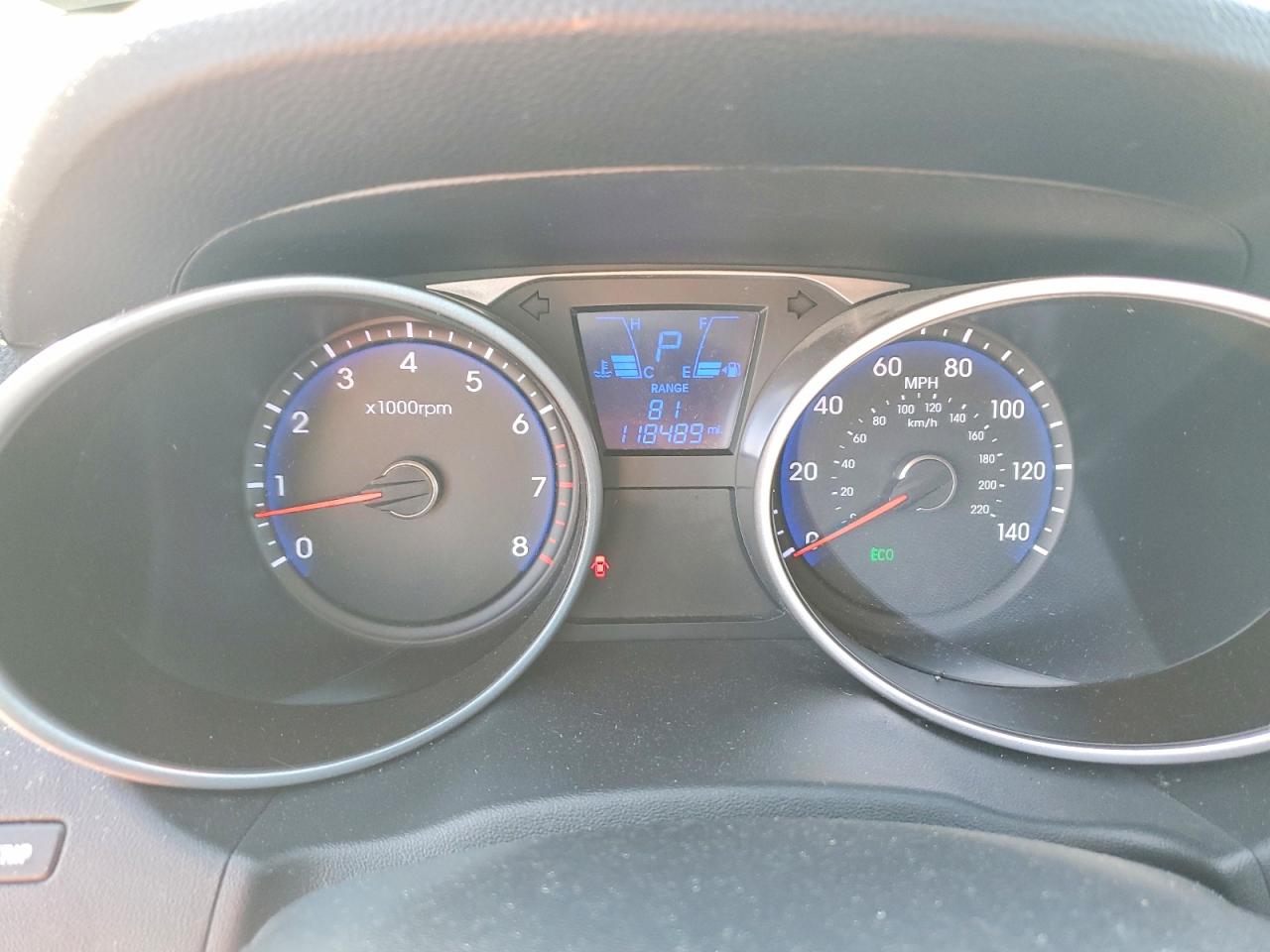 2012 Hyundai Tucson Limited Charcoal vin: KM8JUCAC5CU424270