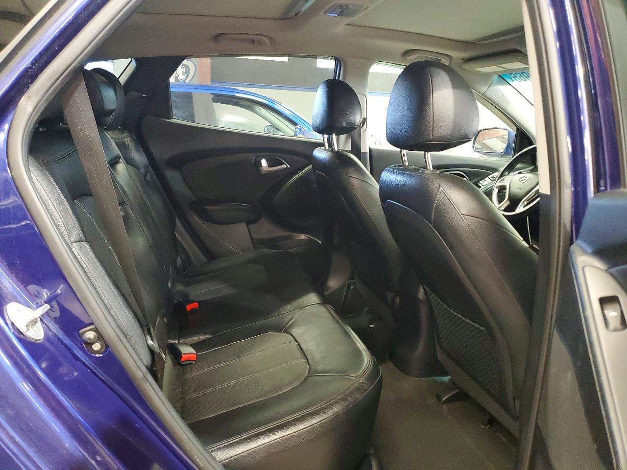 2012 Hyundai Tucson Limited Синий vin: KM8JUCAC5CU436936