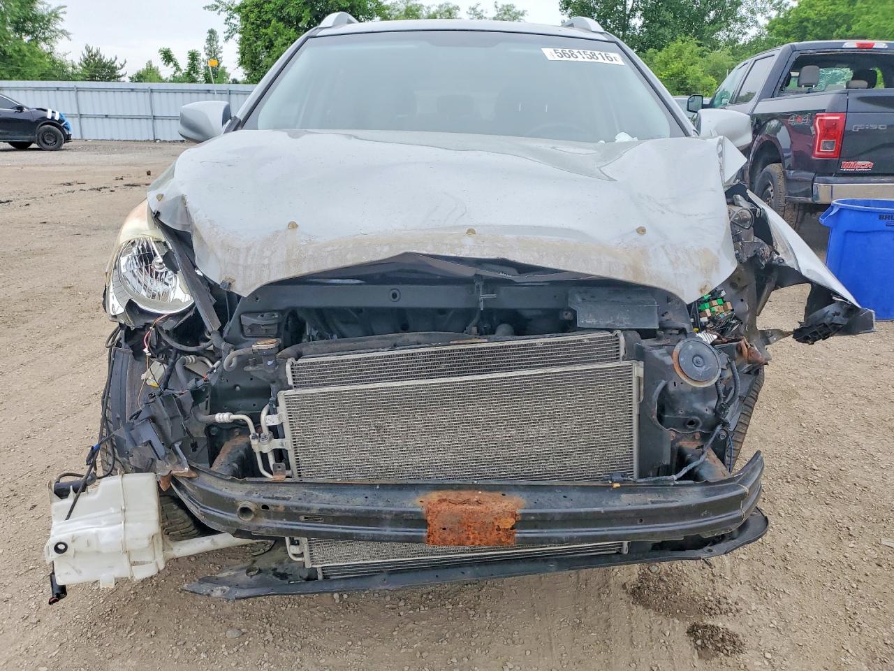 2012 Hyundai Tucson Gls Silver vin: KM8JUCAC5CU459701