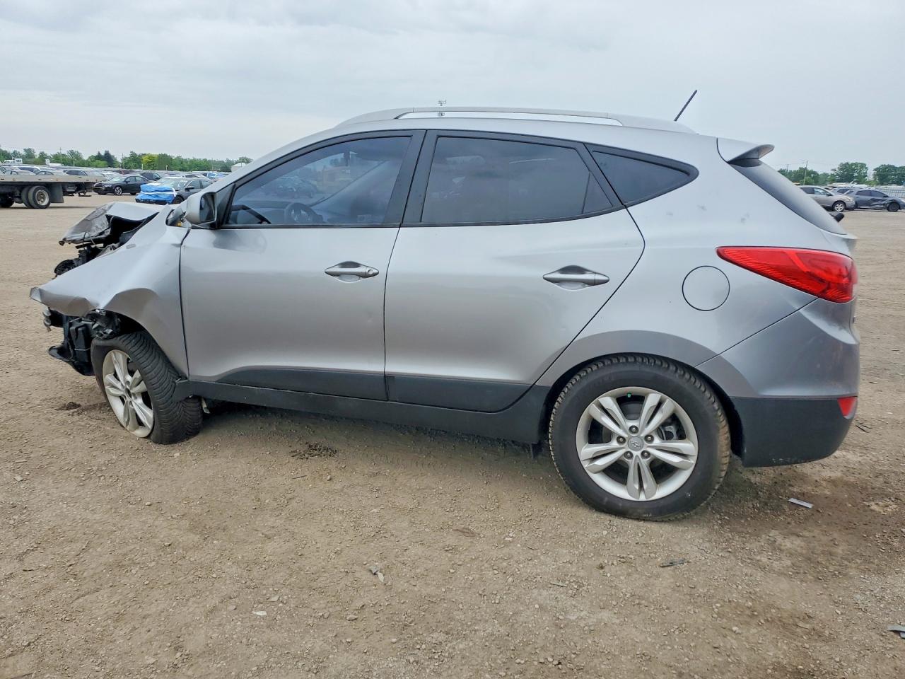 2012 Hyundai Tucson Gls Silver vin: KM8JUCAC5CU459701