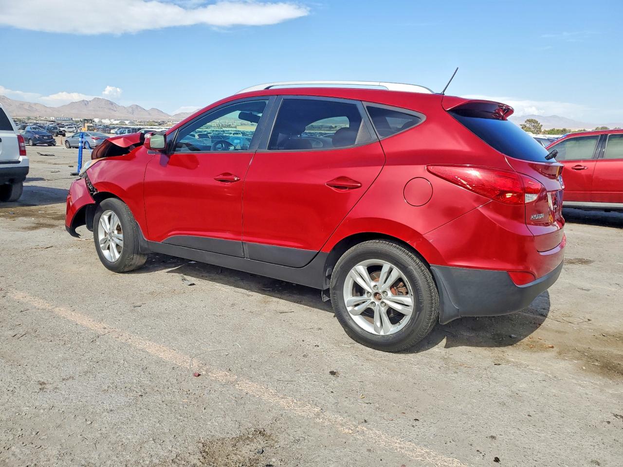 2012 Hyundai Tucson Gls Red vin: KM8JUCAC5CU511179