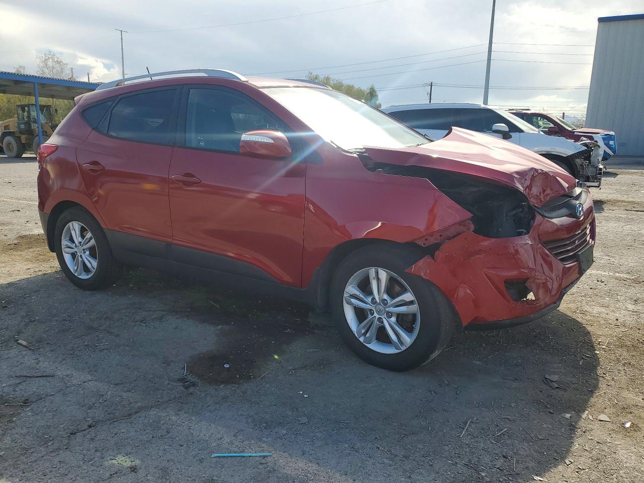 2012 Hyundai Tucson Gls Red vin: KM8JUCAC5CU511179