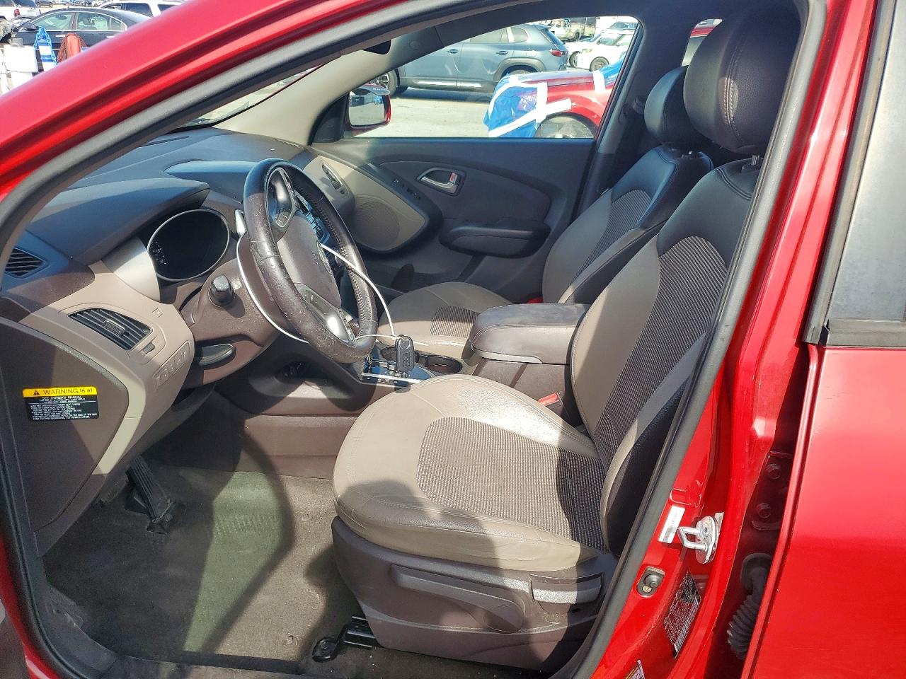 2012 Hyundai Tucson Gls Red vin: KM8JUCAC5CU511179