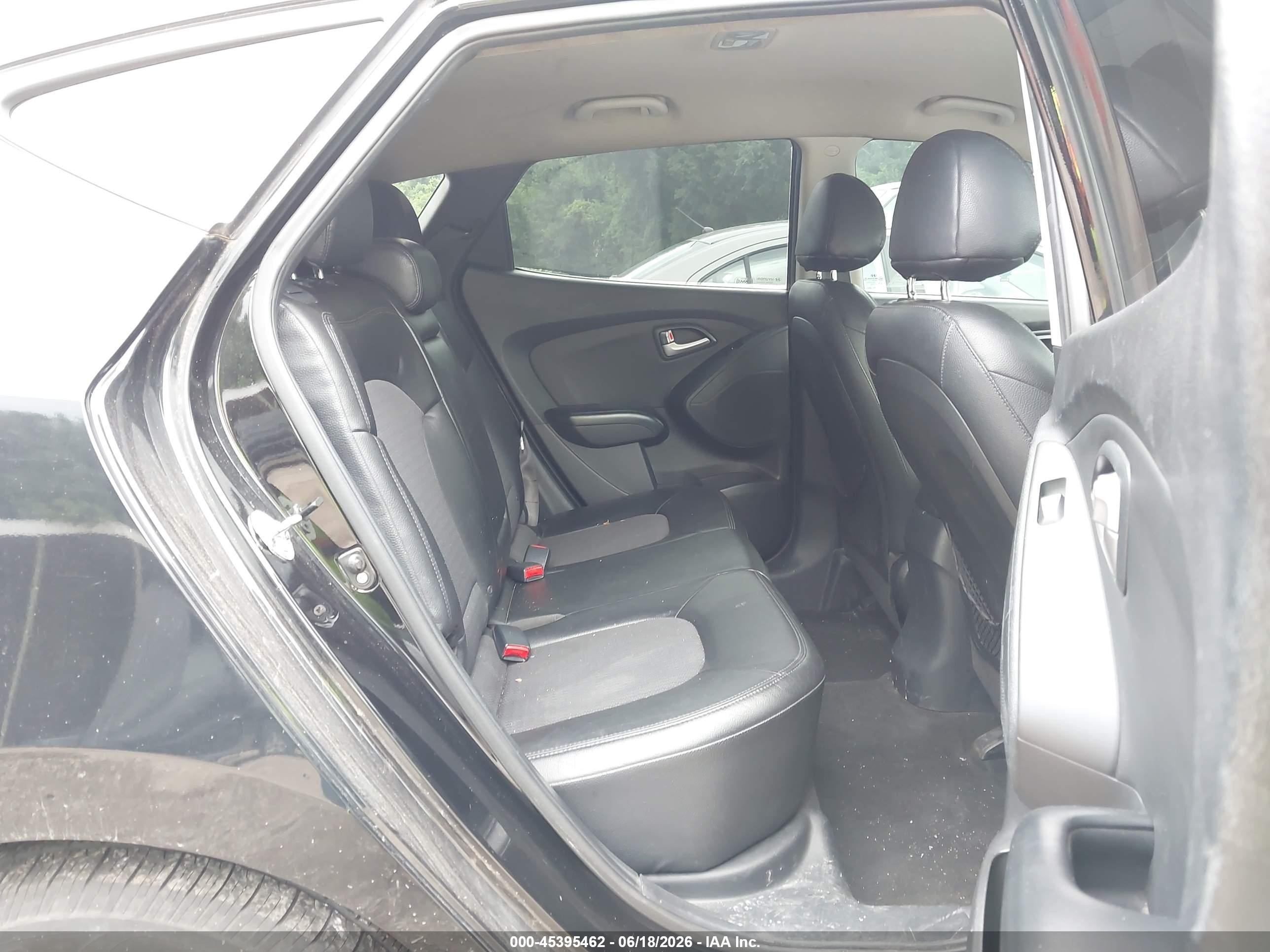 2012 Hyundai Tucson Gls Черный vin: KM8JUCAC5CU530248