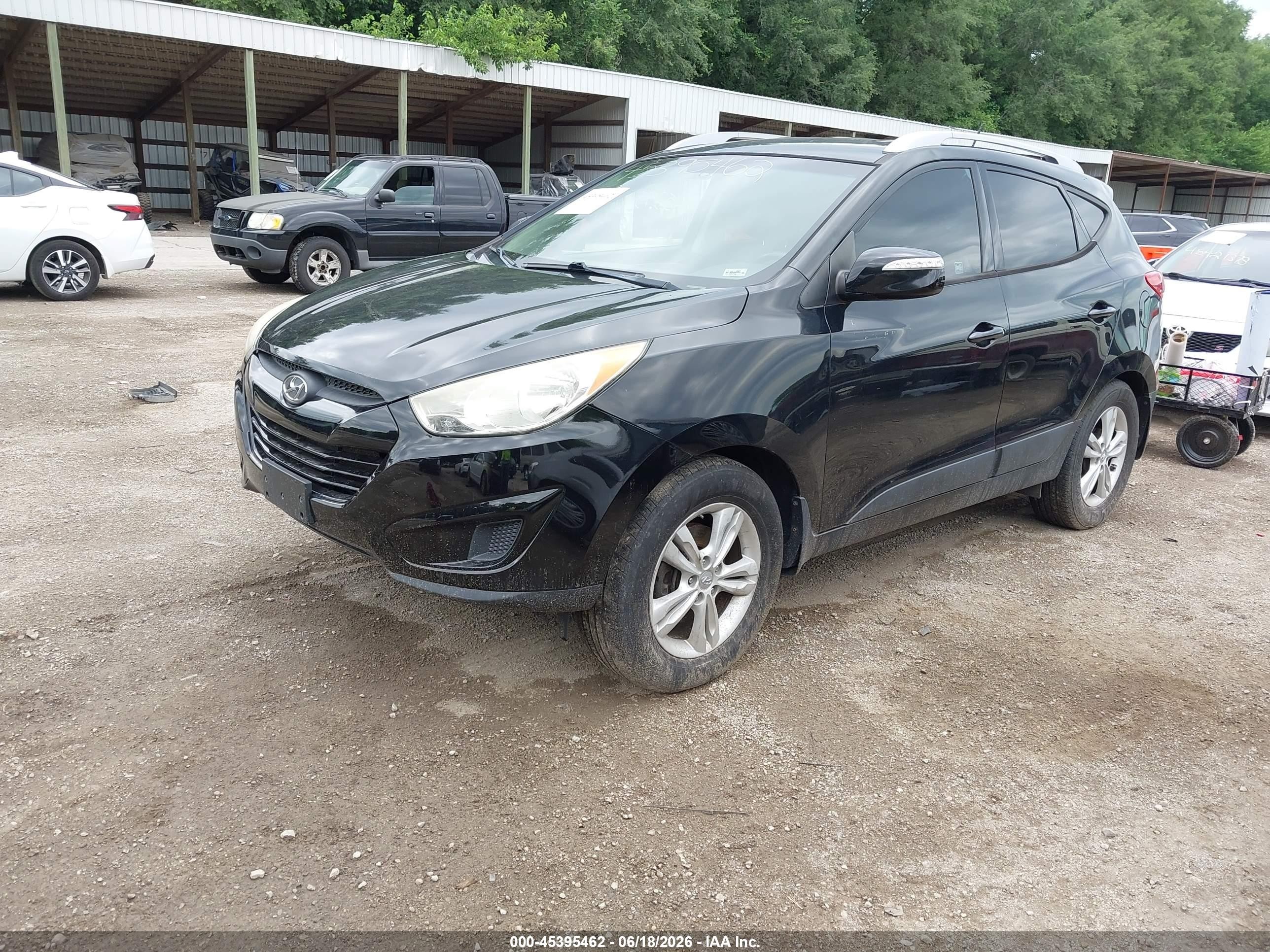 2012 Hyundai Tucson Gls Черный vin: KM8JUCAC5CU530248