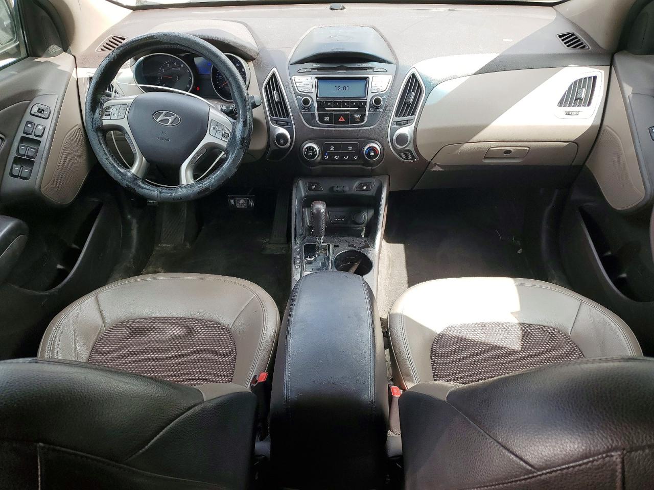 2013 Hyundai Tucson Brown vin: KM8JUCAC5DU563350