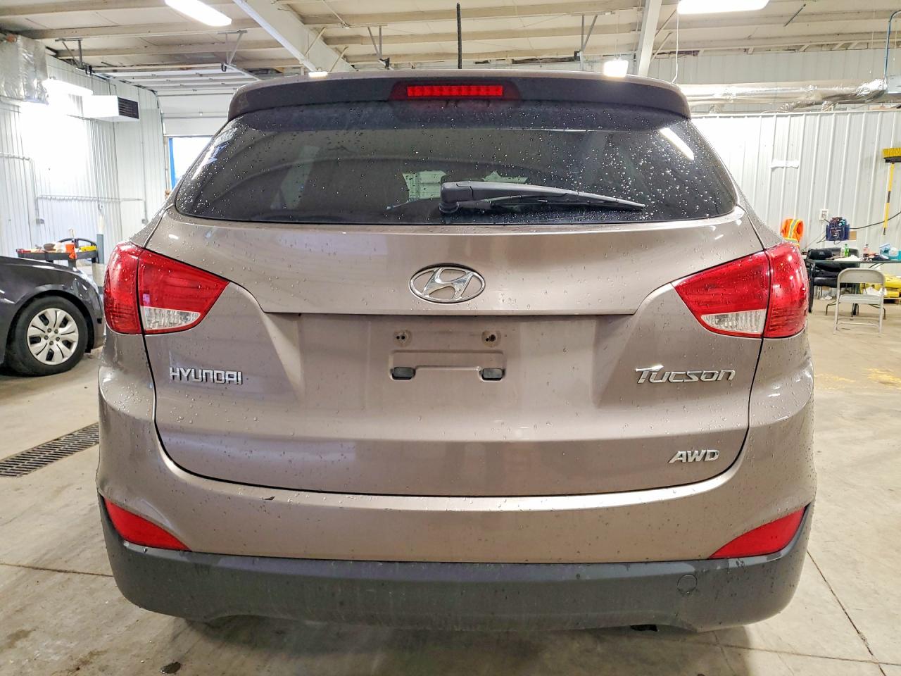 2013 Hyundai Tucson Brown vin: KM8JUCAC5DU563350