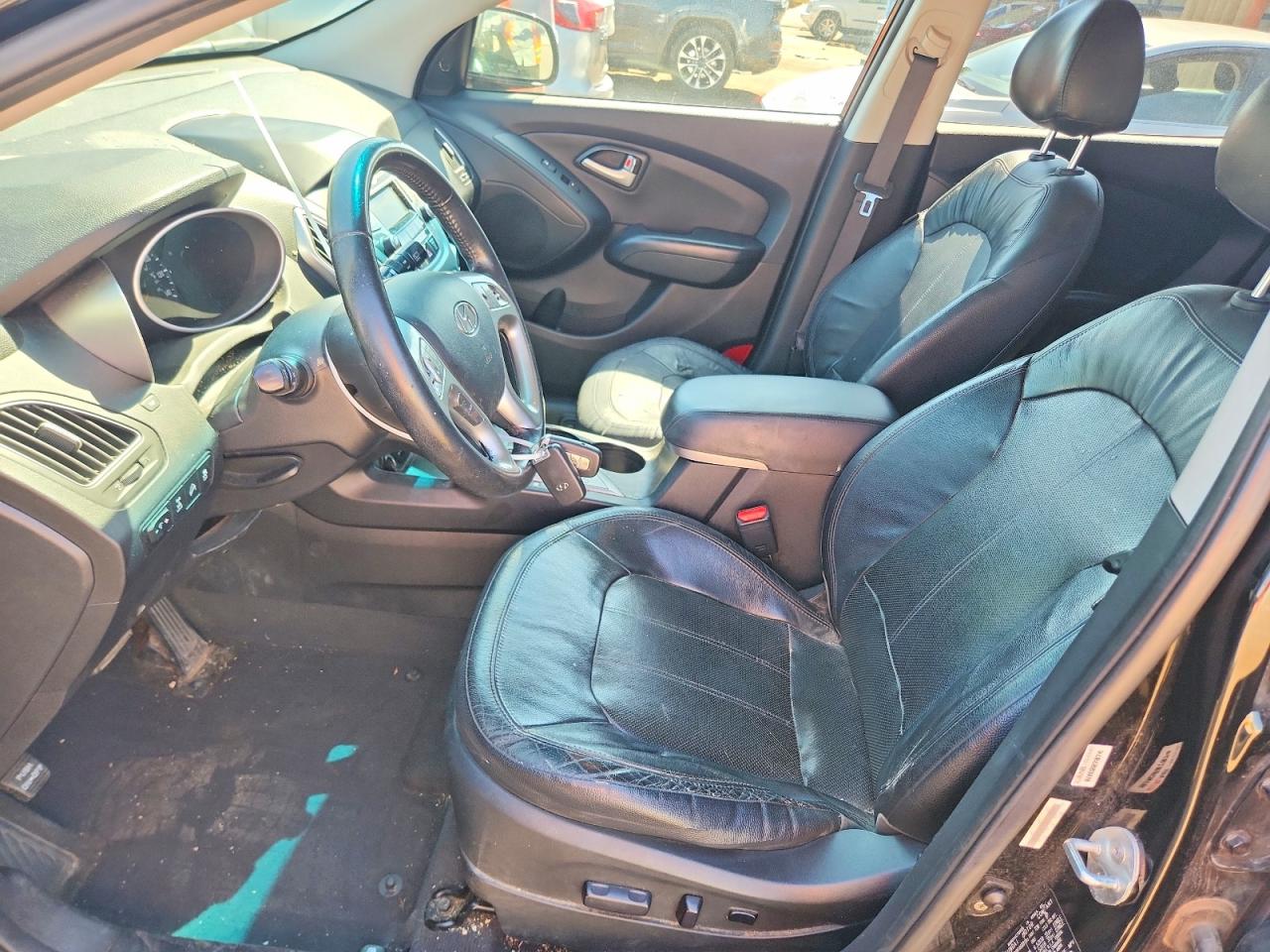2013 Hyundai Tucson Limited Black vin: KM8JUCAC5DU578964