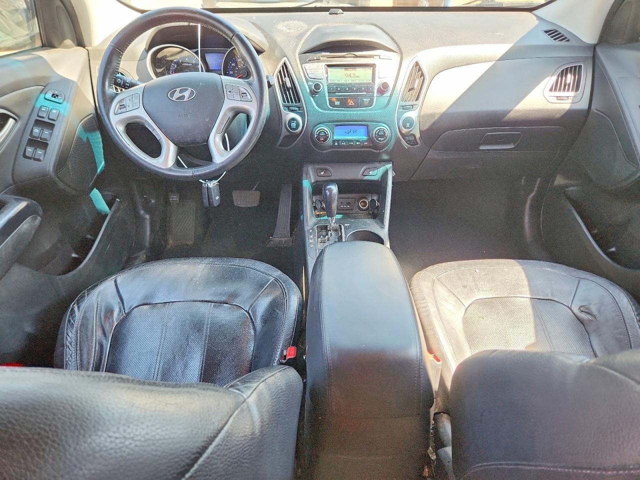 2013 Hyundai Tucson Limited Black vin: KM8JUCAC5DU578964
