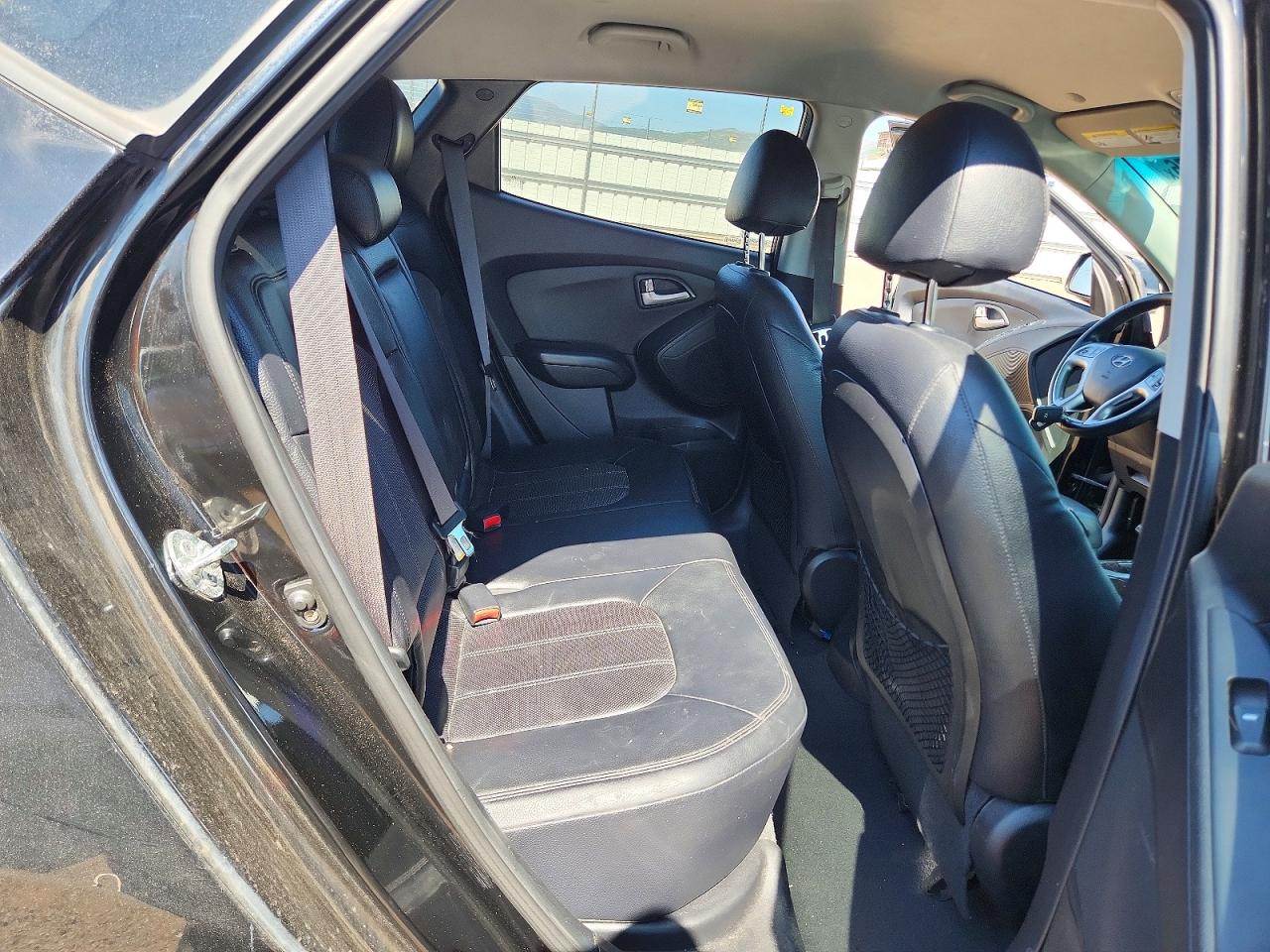 2013 Hyundai Tucson Limited Black vin: KM8JUCAC5DU578964