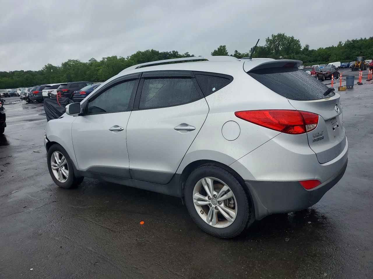 2013 Hyundai Tucson Gls Silver vin: KM8JUCAC5DU593285