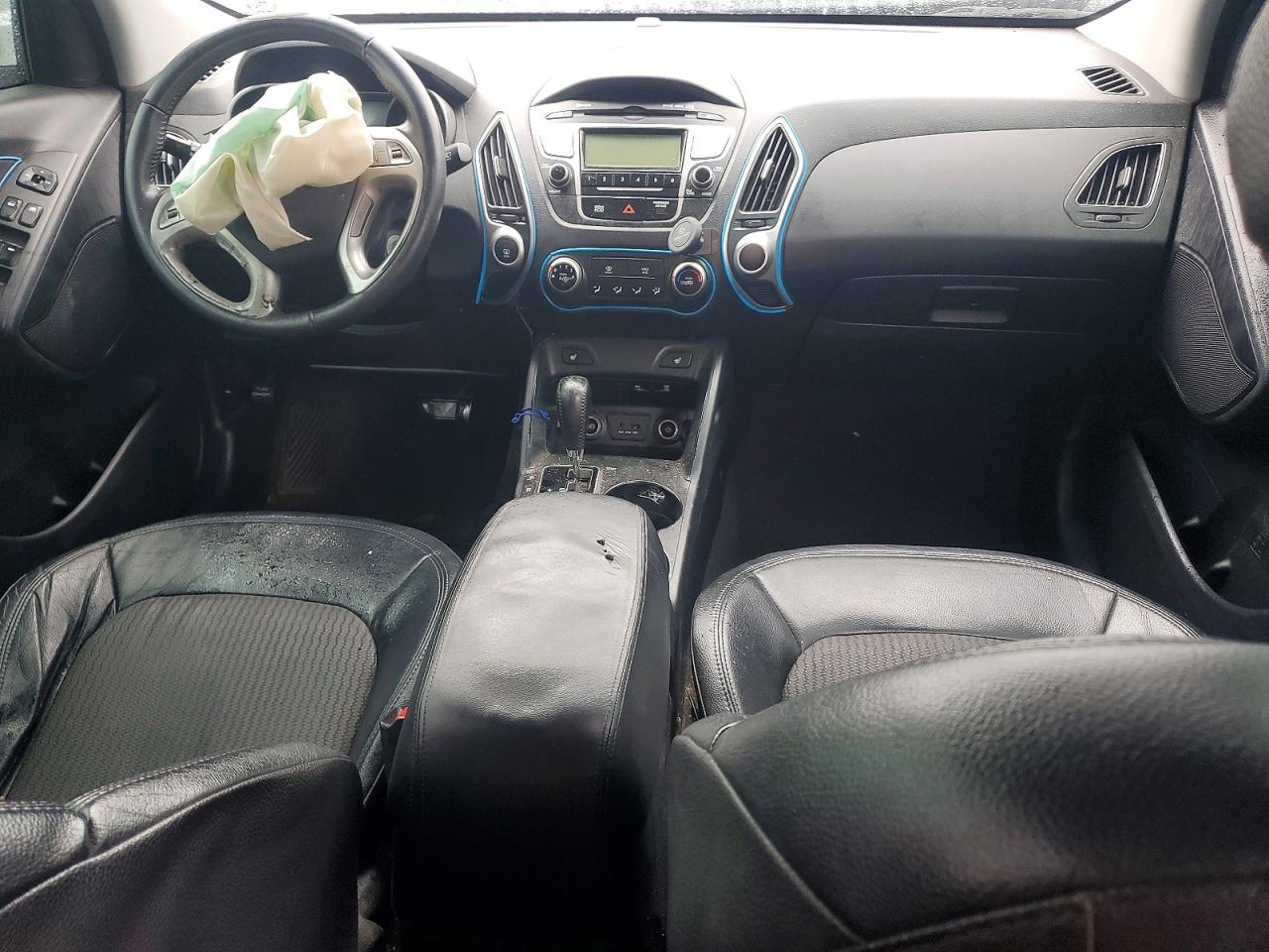 2013 Hyundai Tucson Gls Silver vin: KM8JUCAC5DU593285