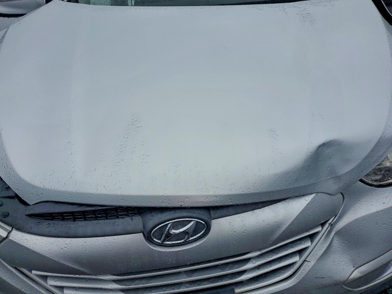 2013 Hyundai Tucson Gls Silver vin: KM8JUCAC5DU593285