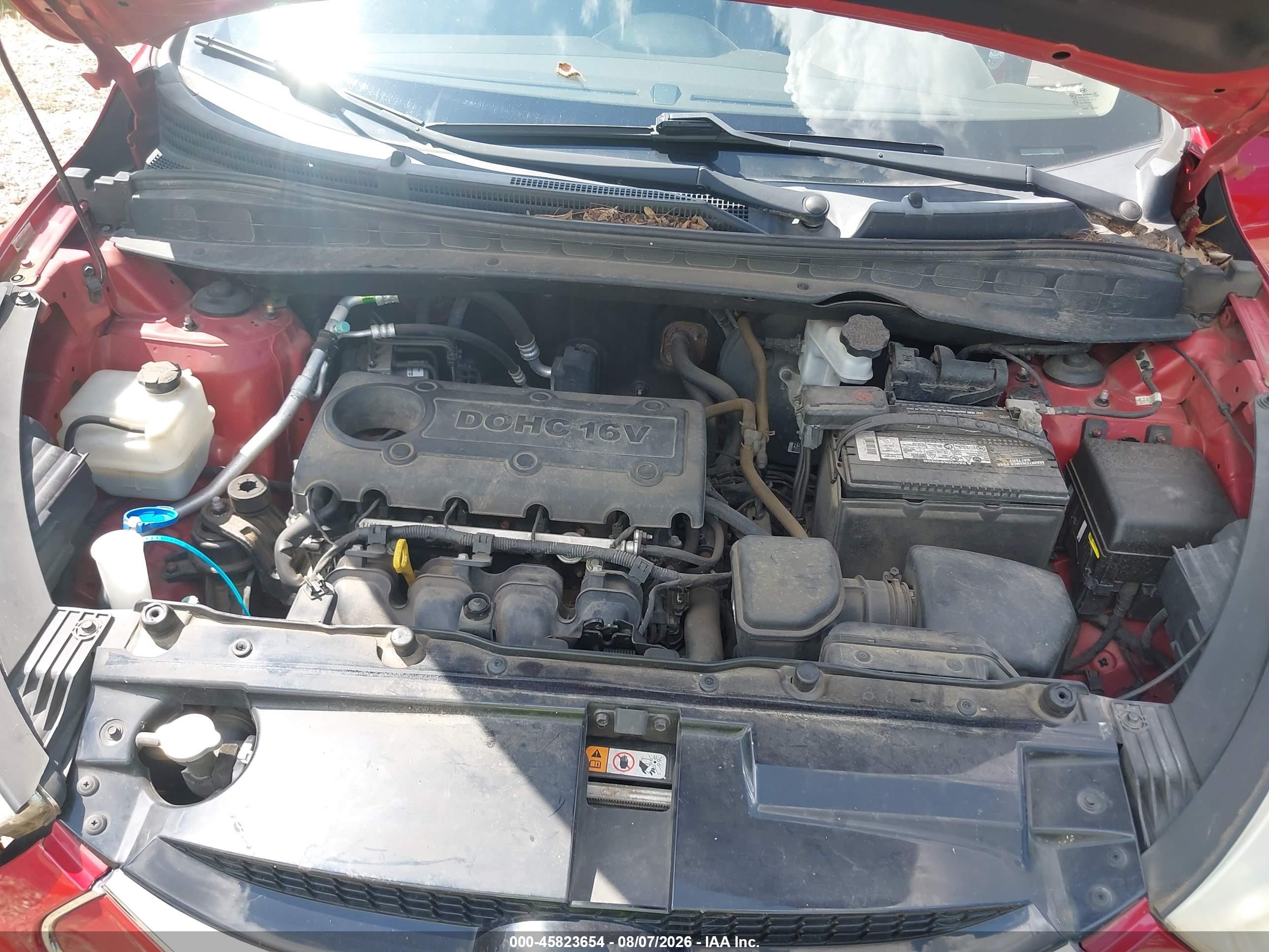 2013 Hyundai Tucson Gls/limited Красный vin: KM8JUCAC5DU608612