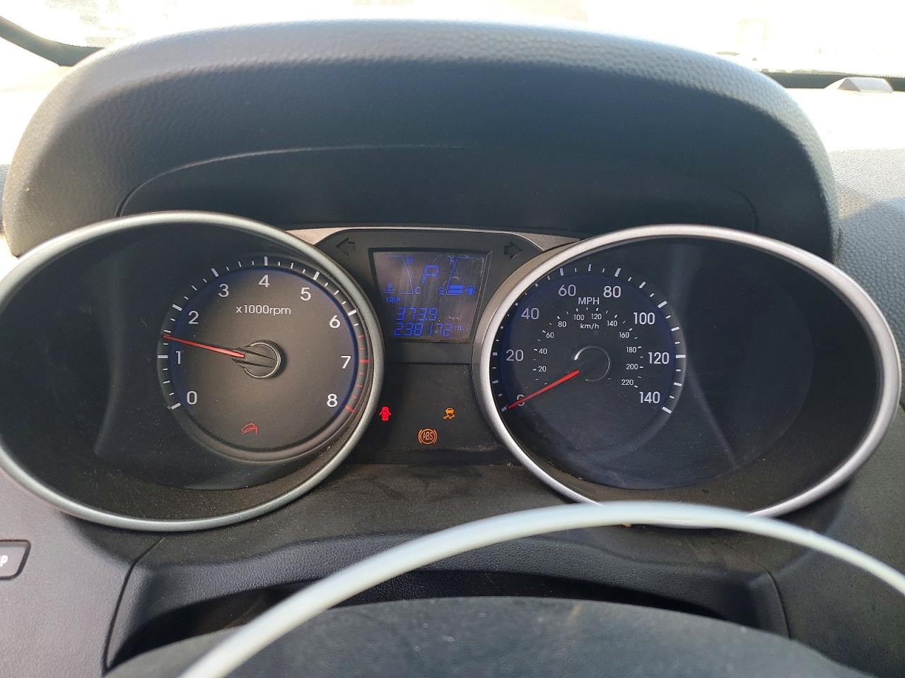 2013 Hyundai Tucson Gls Silver vin: KM8JUCAC5DU608917