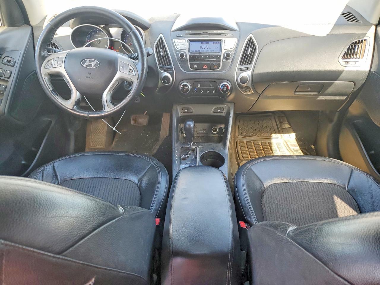 2013 Hyundai Tucson Gls Silver vin: KM8JUCAC5DU608917