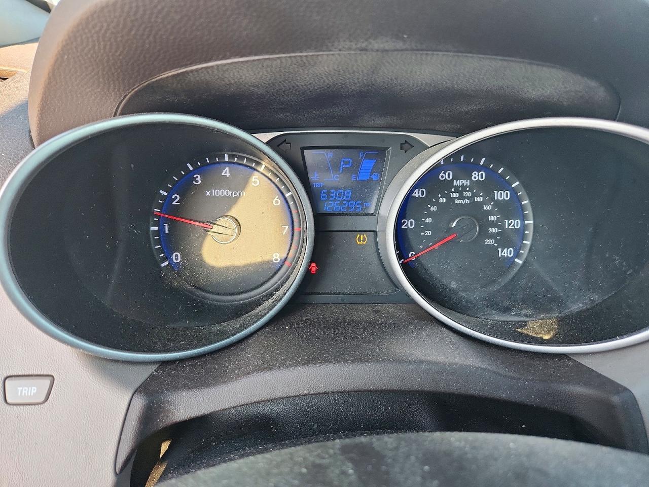 2013 Hyundai Tucson Gls Black vin: KM8JUCAC5DU611168