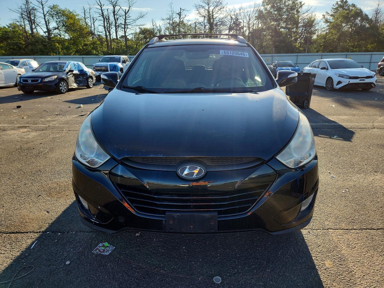 2013 Hyundai Tucson Gls Black vin: KM8JUCAC5DU611168