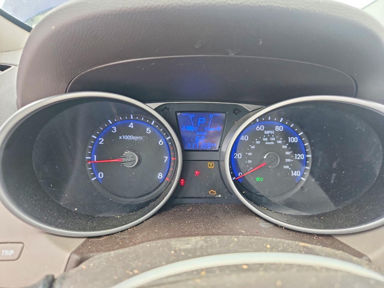 2013 Hyundai Tucson Gls Blue vin: KM8JUCAC5DU696349