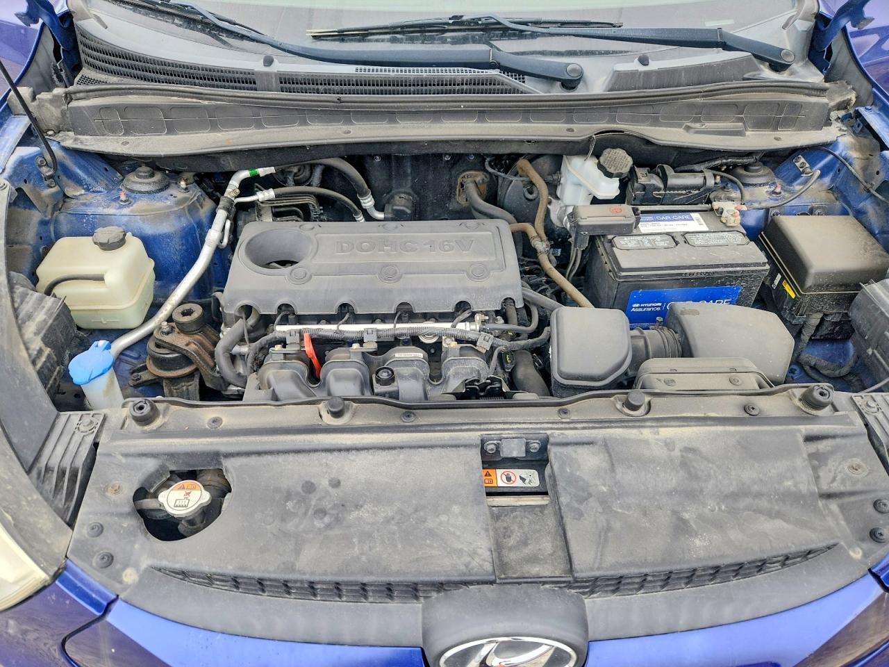 2013 Hyundai Tucson Gls Blue vin: KM8JUCAC5DU696349