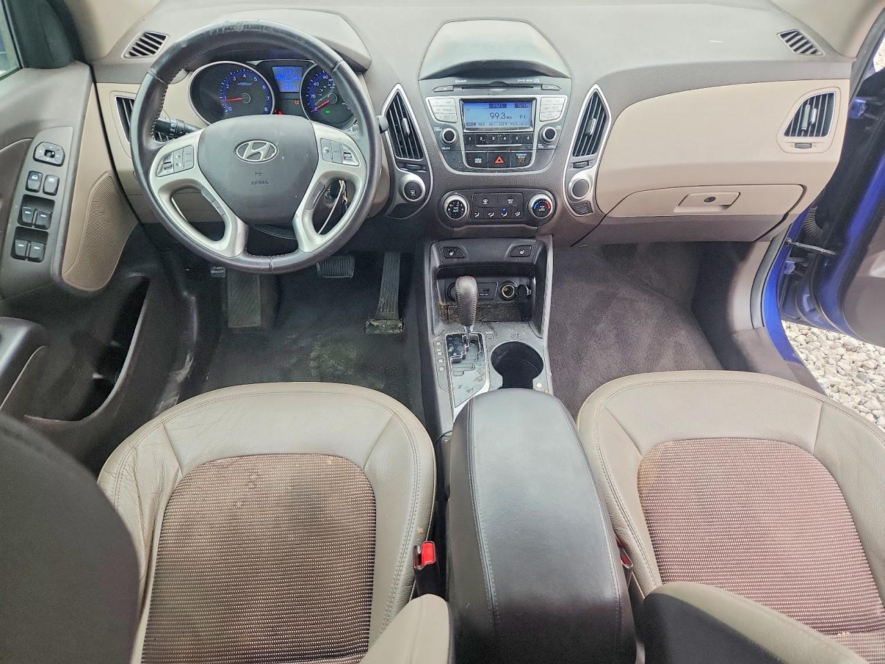 2013 Hyundai Tucson Gls Blue vin: KM8JUCAC5DU696349