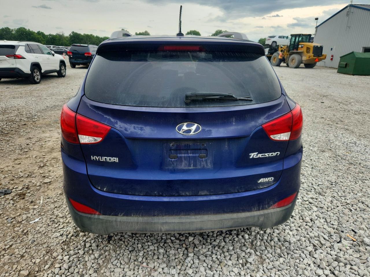 2013 Hyundai Tucson Gls Blue vin: KM8JUCAC5DU696349