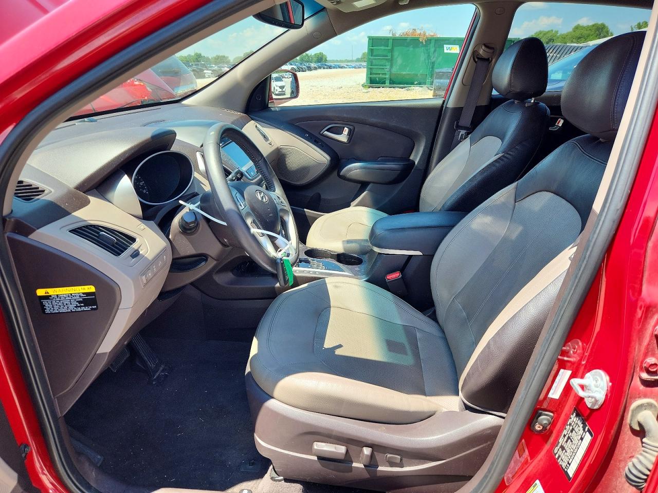 2013 Hyundai Tucson Limited Red vin: KM8JUCAC5DU712808