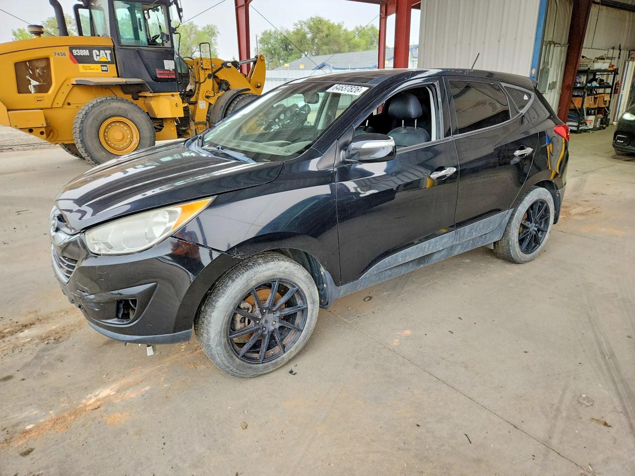2013 Hyundai Tucson Limited Black vin: KM8JUCAC5DU722836