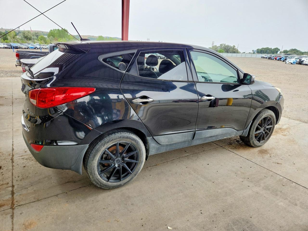 2013 Hyundai Tucson Limited Black vin: KM8JUCAC5DU722836