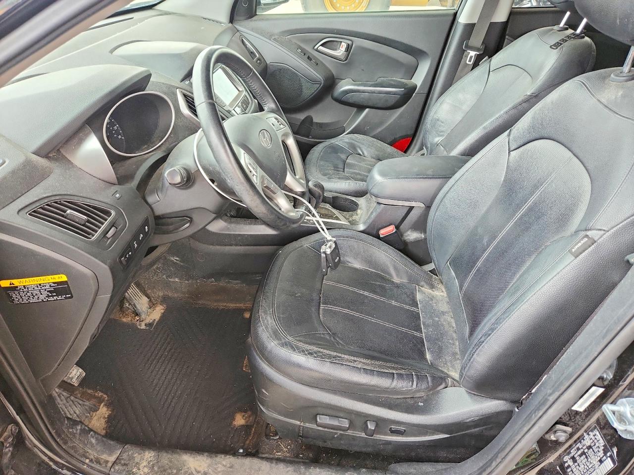 2013 Hyundai Tucson Limited Black vin: KM8JUCAC5DU722836