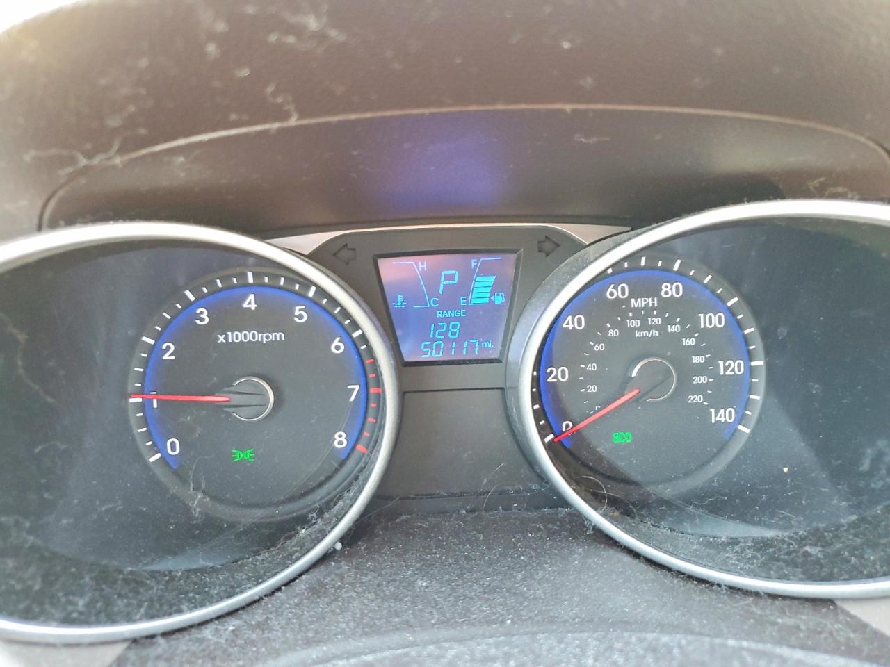 2013 Hyundai Tucson Gls Red vin: KM8JUCAC5DU739314