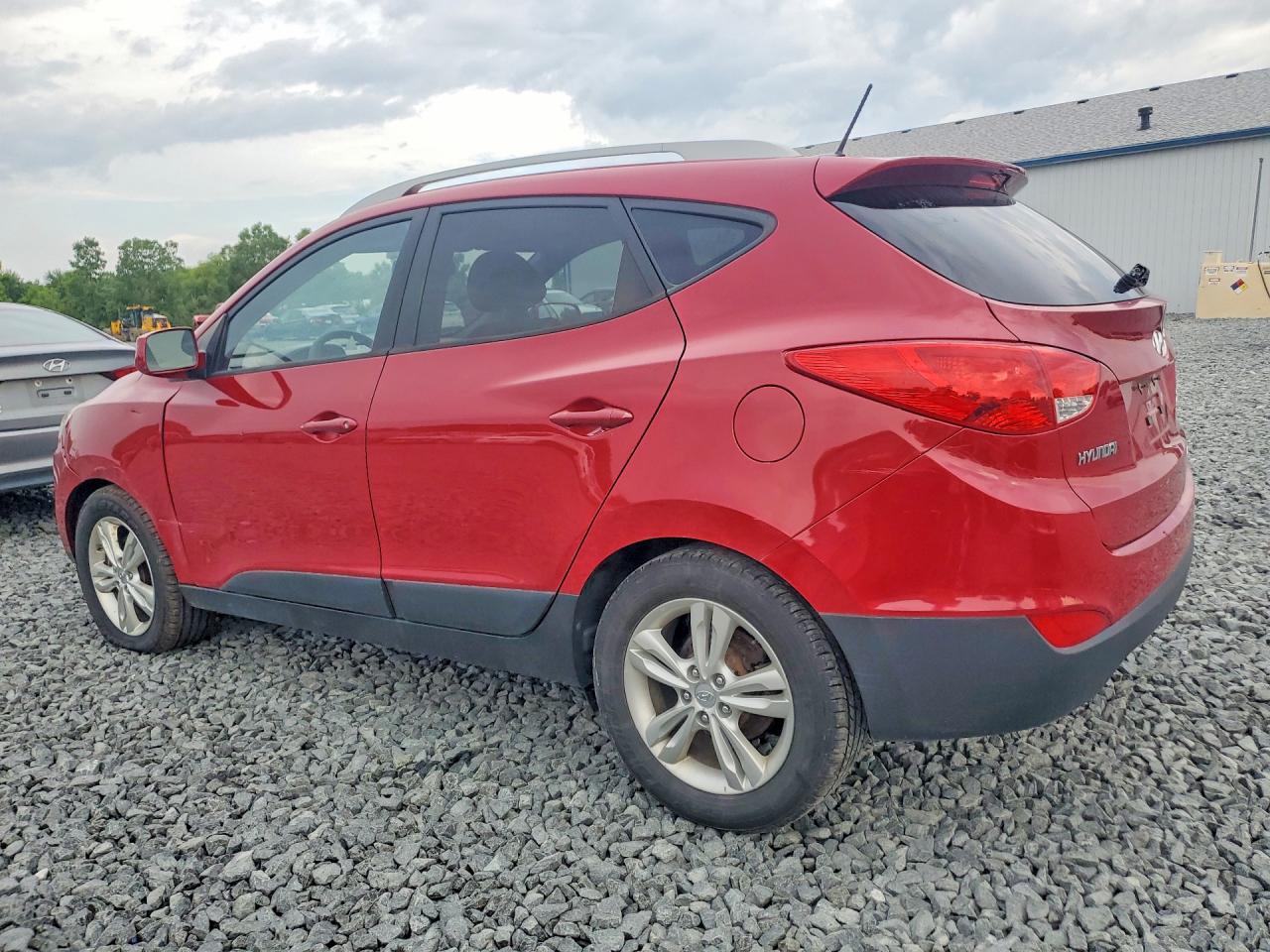 2010 Hyundai Tucson Gls Red vin: KM8JUCAC6AU021685