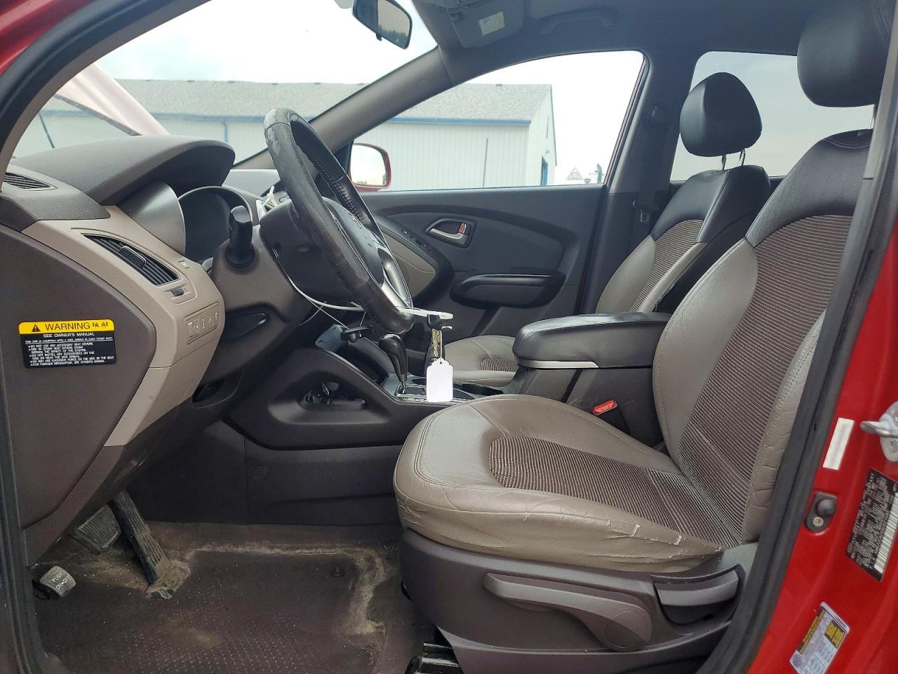 2010 Hyundai Tucson Gls Red vin: KM8JUCAC6AU021685