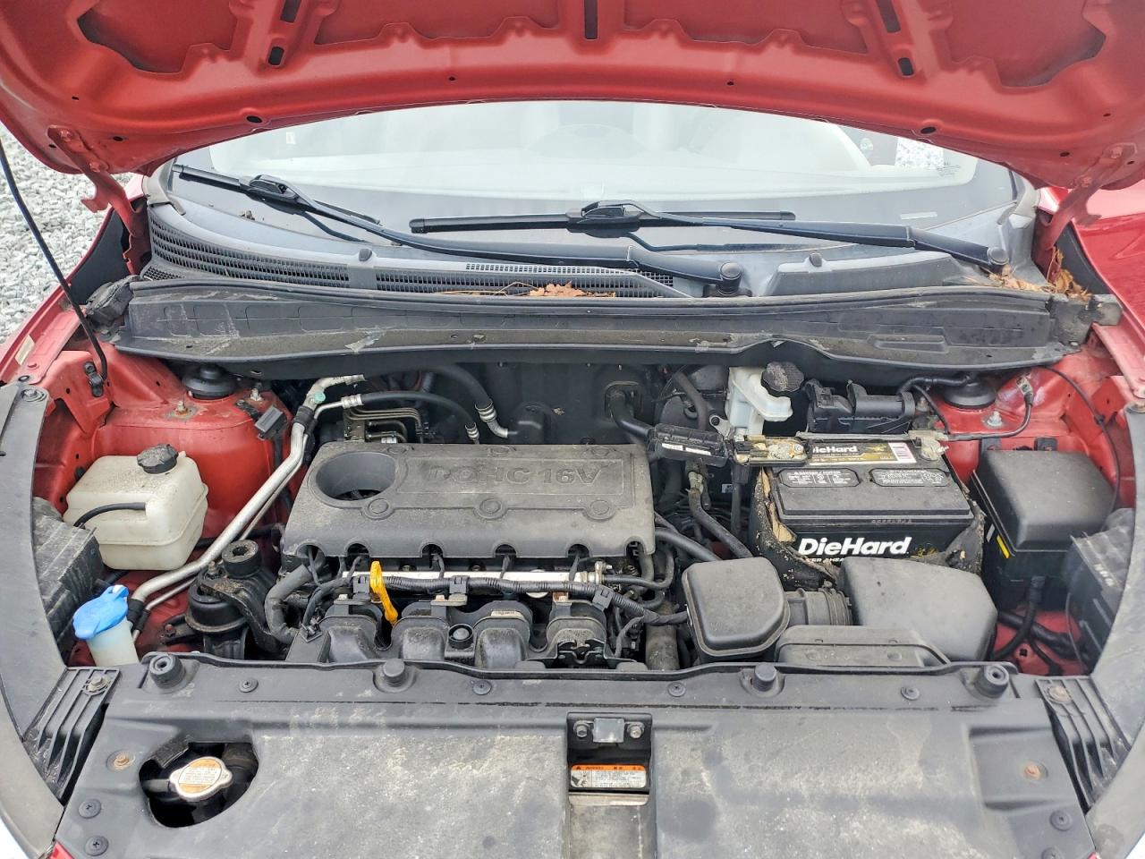 2010 Hyundai Tucson Gls Red vin: KM8JUCAC6AU021685