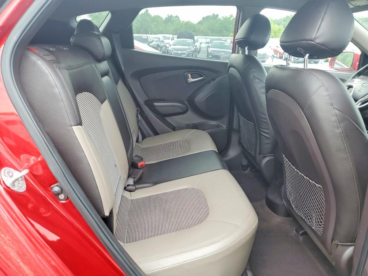 2010 Hyundai Tucson Gls Red vin: KM8JUCAC6AU021685
