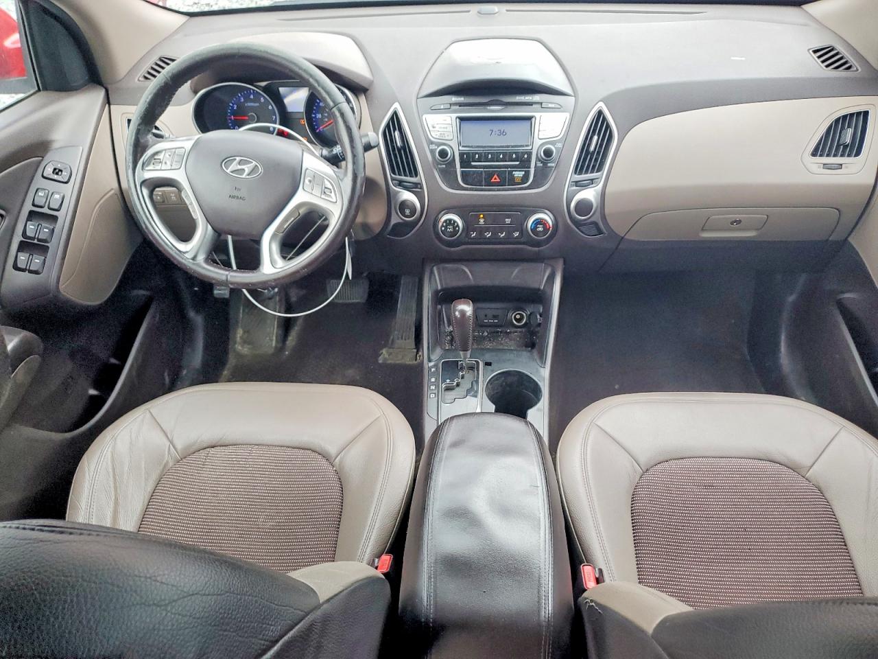 2010 Hyundai Tucson Gls Red vin: KM8JUCAC6AU021685