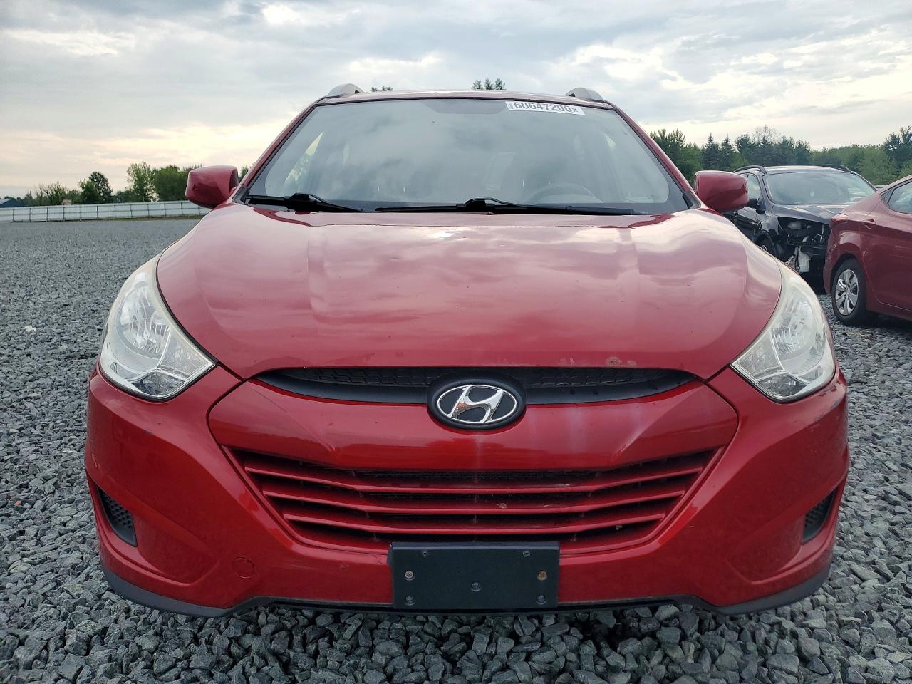 2010 Hyundai Tucson Gls Red vin: KM8JUCAC6AU021685