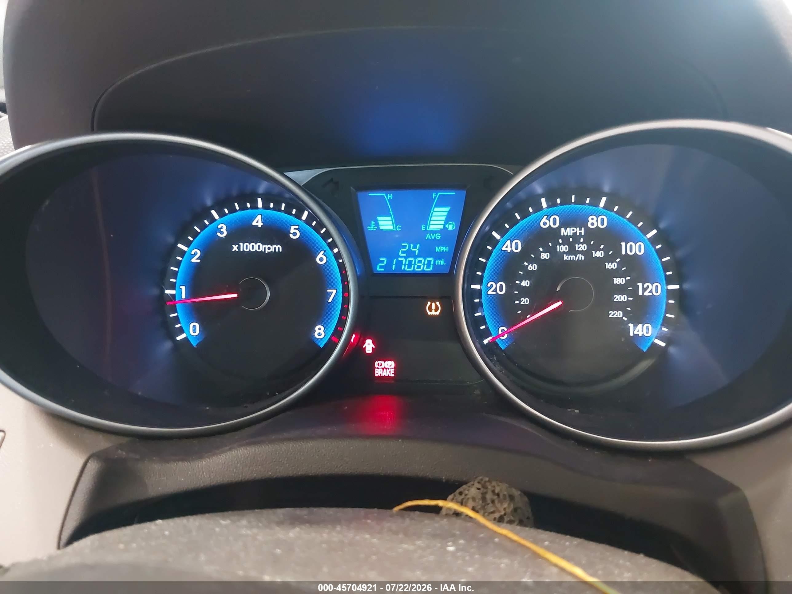 2010 Hyundai Tucson Gls White vin: KM8JUCAC6AU022965