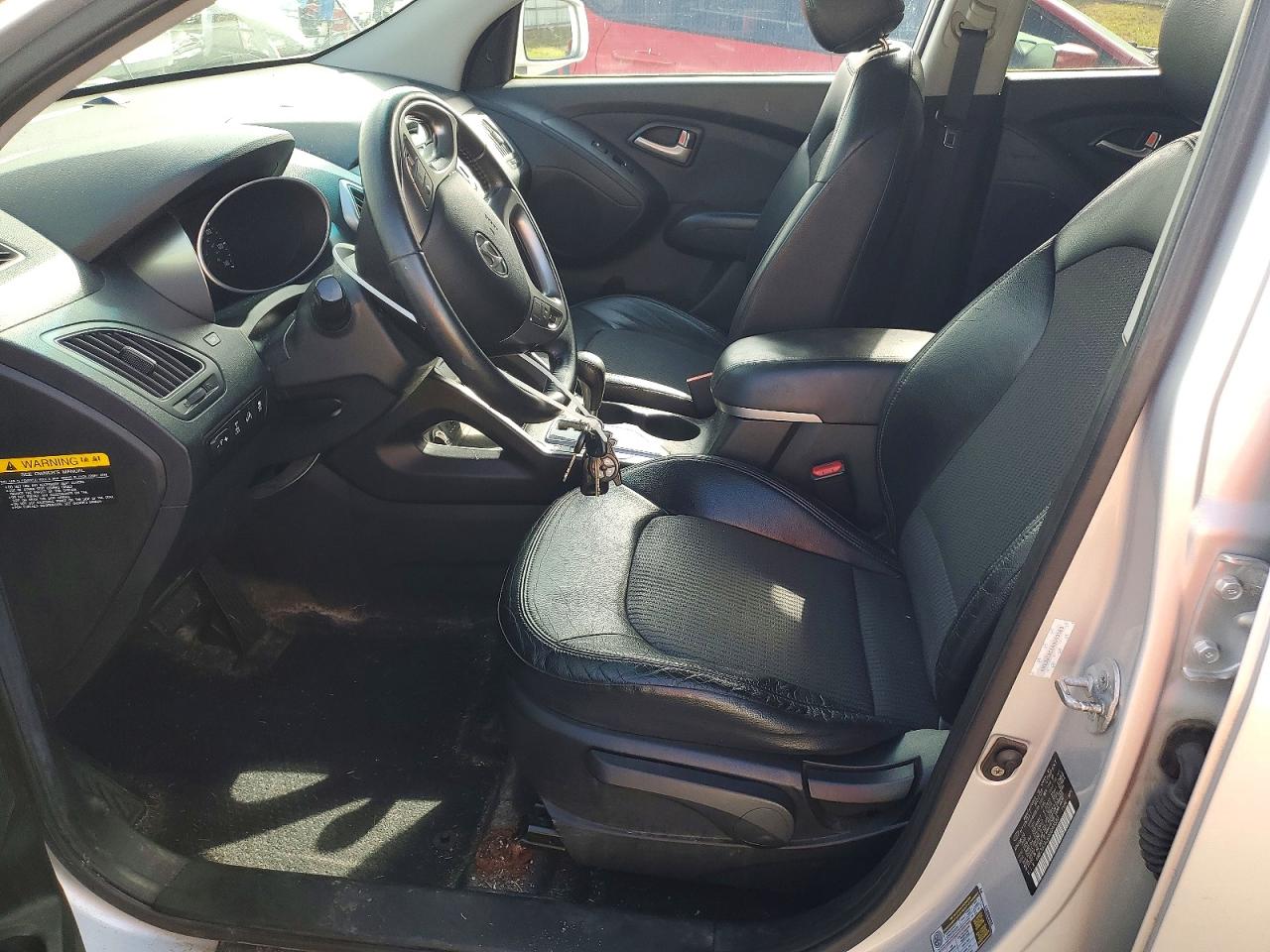 2010 Hyundai Tucson Gls Silver vin: KM8JUCAC6AU093583