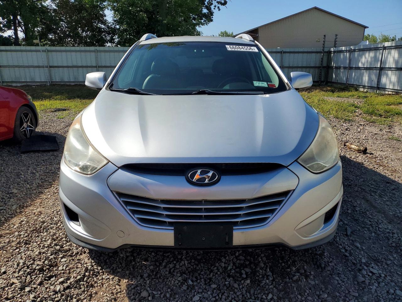 2010 Hyundai Tucson Gls Silver vin: KM8JUCAC6AU093583